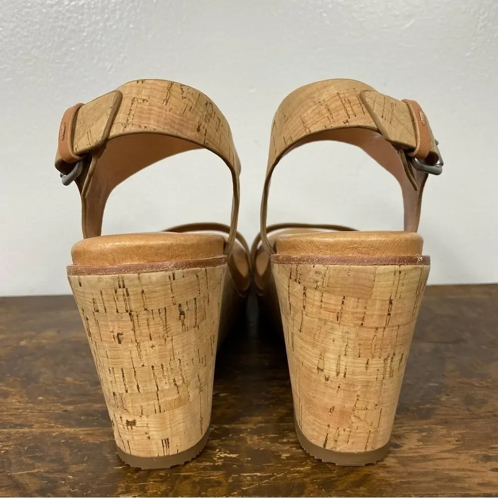 Gentle souls by Kenneth Cole Cork wedge heel